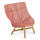DEDON Hochlehner / Wing Chair MBRACE, Kunststoffgeflecht / Teakholz / Aluminium