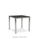 klink / Carma Keramik-Tisch FORTE 12 mm, Edelstahl /...
