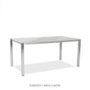 klink / Carma Keramik-Tisch FORTE 12 mm, Edelstahl / Keramik, 160 x 90 cm