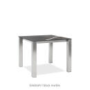 klink / Carma Keramik-Tisch LAGO 12 mm, Edelstahl /...