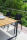 klink / Carma Teak-Tisch BOARD, Edelstahl anthrazit / Teakplanken gebürstet, 275 x 90 cm