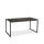 klink / Carma HPL-Tisch BOARD, Edelstahl anthrazit / HPL, Farbe: betonoptik, 180 x 90 cm