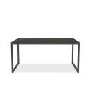 klink / Carma HPL-Tisch BOARD, Edelstahl anthrazit / HPL, Farbe: ROCK beton, 180 x 90 cm