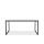 klink / Carma HPL-Tisch BOARD, Edelstahl anthrazit / HPL, Farbe: weiß, 180 x 90 cm