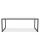 klink / Carma HPL-Tisch BOARD, Edelstahl anthrazit / HPL, Farbe: weiß, 275 x 90 cm