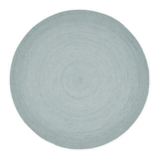 Teppich Murcia, Ø 300 cm, recyceltes PET, soft blue