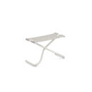 EMU Hocker für Deckchair SNOOZE, Stahl / synthetisches Gewebe, Farbe: weiß