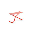 EMU Hocker für Deckchair SNOOZE, Stahl / synthetisches Gewebe, Farbe: rot
