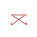 EMU Hocker für Deckchair SNOOZE, Stahl / synthetisches Gewebe, Farbe: rot