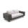 DEDON 2er-Sofa PAROS, inkl. Sitz-, Rücken- und Seitenkissen, Farbe: silt / linen sand