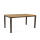 klink / Carma Teak-Tisch TORONTO, Aluminium / Teakplanken gebürstet, Gestell: marrone, 160 x 90 cm