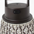 Bover Akku-Stehlampe NANS PORTABLE M/41/R Outdoor, Farbe: marron graphito / marron