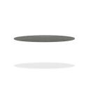 Porzellankeramik-Tischplatte, grau matt, 12 mm, D.115 cm