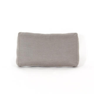 klink / Carma Rückenkissen MALLORCA II, Sunbrella (100 % Polyacryl), Farbe: natté nature grey