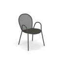 EMU Sitzkissen für RONDA Stapelsessel und -stuhl, Polyester, Farbe: anthrazit