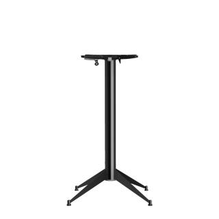 Stable Table Bartischgestell RISE, Stahl pulverbeschichtet, 41 x 41 x 90 cm, abklappbar, Farbe nach Wahl