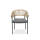 klink / Carma Sitzkissen zu Stapelsessel CAPRI, 100 % Acryl, Farbe: panama grau