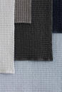 Blomus Gästehandtücher CARO Waffelpiqué 2-er-Set, 100% Baumwolle, 30 x 30 cm, Micro Chip