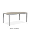 klink / Carma Keramik-Tisch TORONTO 10 mm, Aluminium / Keramik, 200 x 90 cm