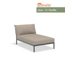 Houe Outdoor Lounge LEVEL2, Chaiselong, Stahl...