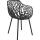 Fast Sessel FOREST, Farbe: dunkelblau, Aluminium