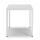 Tisch SUMMER, Stahl, 80 x 80 cm, Farbe: weiß matt