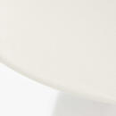Fast Tisch MOAI, rund 146 cm, Aluminium lackiert in Farbe 17-weiß