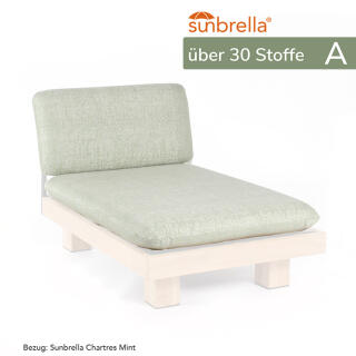 klink / Carma Sitz- und Rückenkissen für MAUI 1-Sitzer, Sunbrella A (100 % Polyacryl)