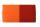 klink / Carma Bankauflage FUSION, Dralon (100 % Polyacryl), 170 cm, orange / rot