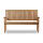 klink / Carma Bank DOVER, 3-Sitzer, Premium Teakholz, 150 cm