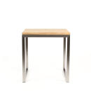 klink / Carma Tisch BOARD, 70 x 70 cm, Edelstahl /...