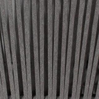 klink / Carma Sessel STRIPE LOUNGE, Aluminium anthrazit / String-Flex, inkl. Kissen (100 % Polyester)
