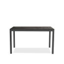 klink / Carma HPL-Tisch TORONTO, Aluminium / HPL, Gestell: anthrazit, Farbe: betonoptik, 130 x 80 cm