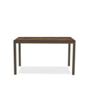 klink / Carma HPL-Tisch TORONTO, Aluminium / HPL, Gestell: marrone, Farbe: patina bronze, 130 x 80 cm