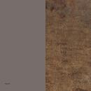 klink / Carma HPL-Tisch TORONTO, Aluminium / HPL, Gestell: marrone, Farbe: patina bronze, 130 x 80 cm