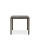 klink / Carma HPL-Tisch TORONTO, Aluminium / HPL, Gestell: marrone, Farbe: ROCK zinn, 80 x 80 cm