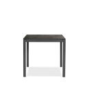 klink / Carma HPL-Tisch TORONTO, Aluminium / HPL, Gestell: anthrazit, Farbe: betonoptik, 90 x 90 cm