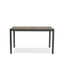 klink / Carma HPL-Tisch TORONTO, Aluminium / HPL, Gestell: anthrazit, Farbe: patina zinn, 160 x 90 cm