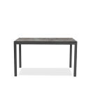 klink / Carma HPL-Tisch TORONTO, Aluminium / HPL, Gestell: anthrazit, Farbe: ROCK zinn, 160 x 90 cm
