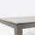 klink / Carma HPL-Tisch TORONTO, Aluminium / HPL, Gestell: marrone, Farbe: betonoptik, 160 x 90 cm