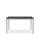 klink / Carma HPL-Tisch TORONTO, Aluminium / HPL, Gestell: metallic, Farbe: ROCK beton, 200 x 90 cm