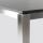 klink / Carma HPL-Tisch FORTE, Edelstahl / HPL, Farbe: patina bronze, 90 x 90 cm