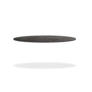 klink HPL-Tischplatte, wetterfestes Hochdrucklaminat, betonoptik, Ø 90 cm
