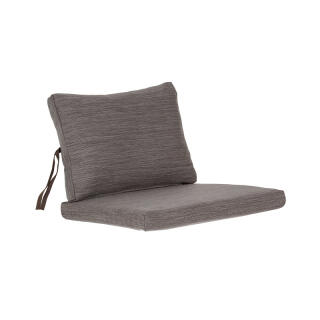 Sitz- und Rückenkissen zu Stapelsessel ATLANTIC, Olefin, Farbe mocca
