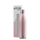 FLSK Trinkflasche Roségold, Edelstahl-Isolierflasche 500 ml