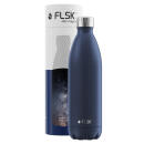 FLSK Trinkflasche MDNGHT, Edelstahl-Isolierflasche 1000 ml