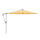 GLATZ Ampelschirm SUNWING® CASA, Alu natureloxiert, Stoffklasse 4 (100 % Polyester 250 g/m²) Farbe 438 / Straw, Ø 300 cm