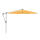 GLATZ Ampelschirm SUNWING® CASA, Alu natureloxiert, Stoffklasse 5 (100 % Polyacryl 300 g/m²) Farbe 514 / Corn, Ø 300 cm