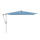 GLATZ Ampelschirm SUNWING® CASA, Alu natureloxiert, Stoffklasse 5 (100 % Polyacryl 300 g/m²) Farbe 515 / Cloud, 270 x 270 cm