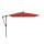 GLATZ Ampelschirm SUNWING® CASA, Alu anthrazit, Stoffklasse 4 (100 % Polyester 250 g/m²) Farbe 403 / Camine, 300 x 240 cm